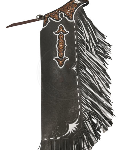 Men handmade leather chap - men’s,