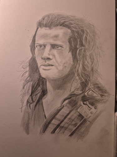 Drawing connor macleod - drawing, of