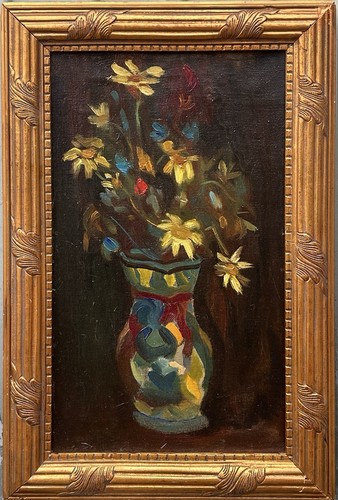 Original antique oil painting - original,