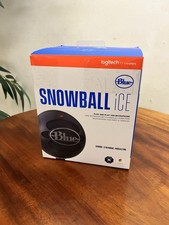Logitech Blue Snowball Ice Plug and Play Microphone in Black