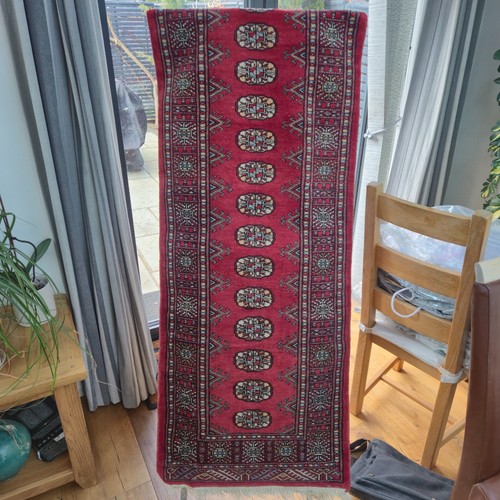 Bokhara woven runner rug - runner,