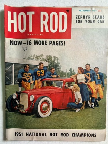 Hot rod magazine - rod, 1951