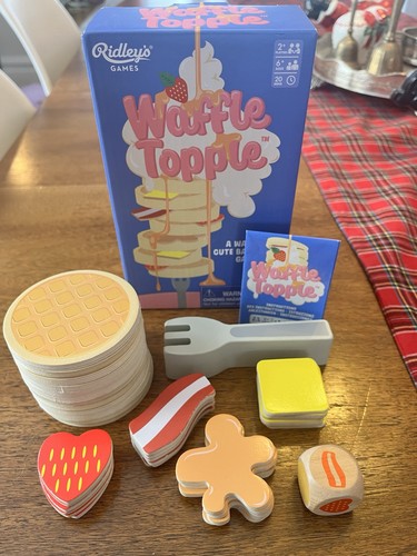 Waffle topple stacking - waffle,