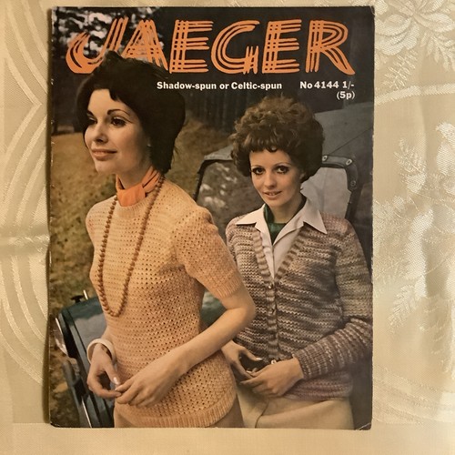 Jaeger vintage knitting