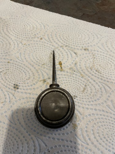Old oil can dispenser - old,