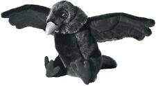 RAVEN SOFT TEDDY BEAR TOY WILD REPUBLIC CUDDLEKINS 12" CUDDLY PLUSH NEW CROW