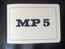 MP5 HK FACTORY MANUAL SMG COLD WAR GERMAN BUNDESWEHR GSG 9 SAS POLICE BRAND NEW