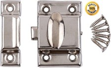 CHROME CUPBOARD SPRUNG TURN