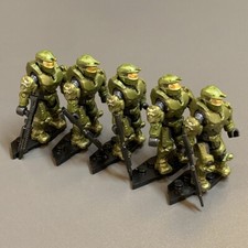 5 SPARTAN ALICE-130 MEGA Construx Blok Halo Red TEAM WARTHOG Figure HHC38 #K6