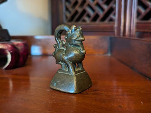 317g 18thc burmese cockeral - 18thc.,