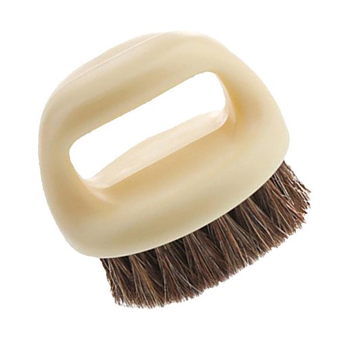 Portable horse hair brush - horse,