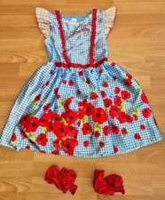 Girls Wizard Of OZ Dorothy Costume Age 9-10yrs By George