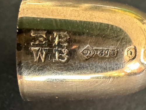 Antique 9ct gold edwin - gold,