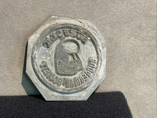 Suffolk Budgerigar Society Printing Block Vintage