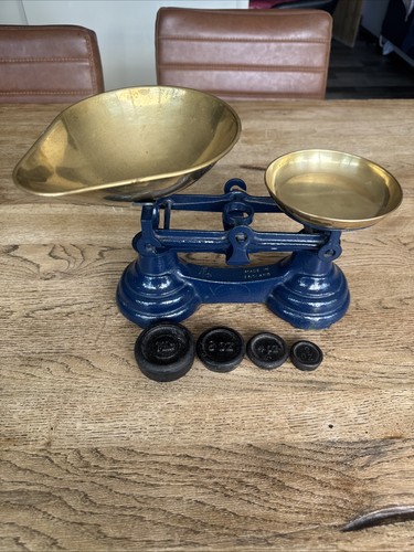Victor vintage blue weighing - vintage,