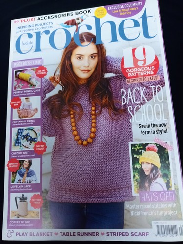 Inside crochet magazine - crochet,