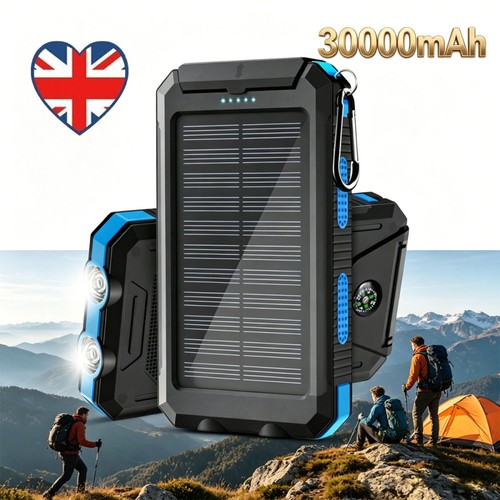 Solar power bank waterproof - solar,
