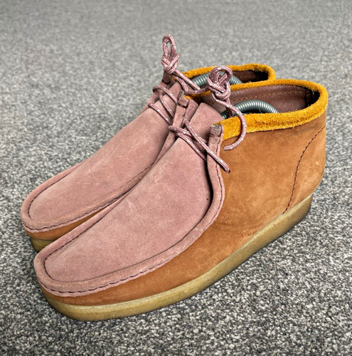 Clarks wallabees high uk8 mens - clarks,
