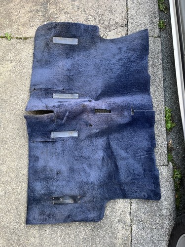 Classic mini rear carpet - classic, blue