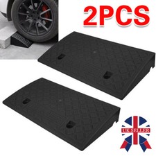 2X 50cm Heavy Duty Rubber Kerb