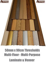 Quality Laminate Room Threshold Door Strips 50mm x 90cm Adjustable Height&Pivot
