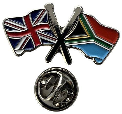 Union jack south africa pin - union, &