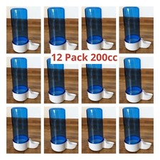 12x 200cc Cage Bird Water