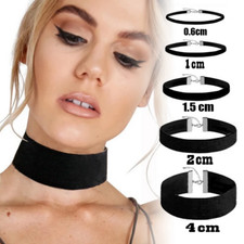 Choker Necklace Velvet Black