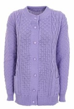 Women Ladies Chunky Cable Knit