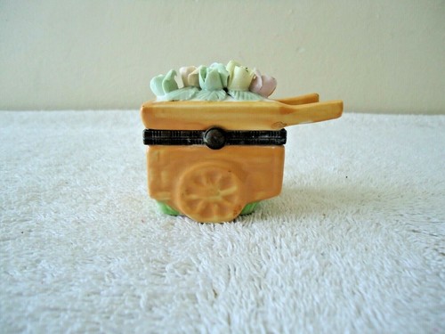Vtg wheel barrow shaped - wheel,