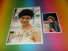 Audrey Tautou Amélie Signed