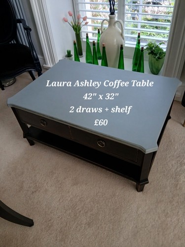 Laura ashley coffee table - table, with
