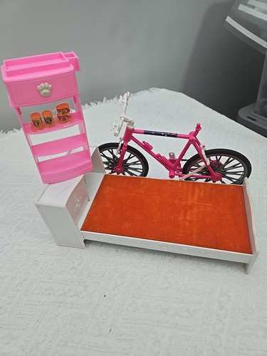 Vtg doll bed bicycle - vtg,