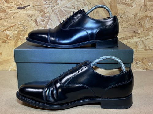 Loake black brogues oxford - black,