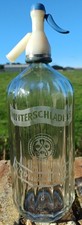 Vintage Winterchladens Soda Syphon Bottle From Middlesbrough North East England