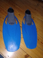 kids junior swimming snorkelling fins flippers UK size 6 - 6.5 ; EU 39-40