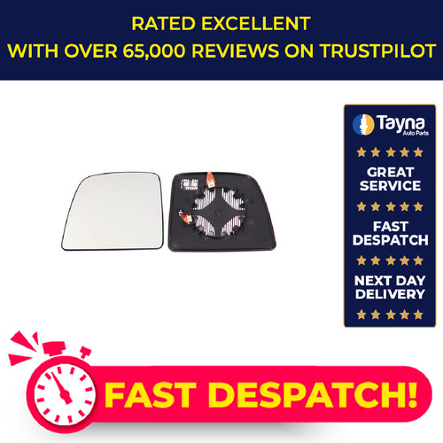 Mirror glass fits ford - glass,