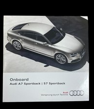AUDI A7 SPORTBACK OWNERS CD