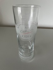 CARLING BRITISH CIDER HALF PINT GLASS
