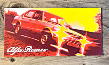 ALFA ROMEO ALFASUD ALFETTA SPIDER GTV 1970s ORIGINAL CLASSIC CAR SALES BROCHURE