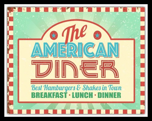 The american diner breakfast - american,