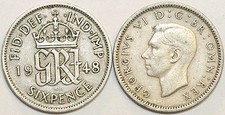 1947 to 1952 George VI