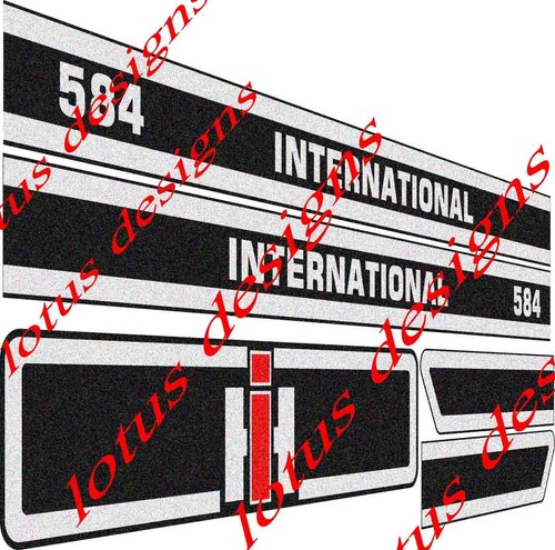 International 584 tractor - 584,