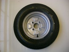 TRAILER WHEEL & TYRE 145 80 B