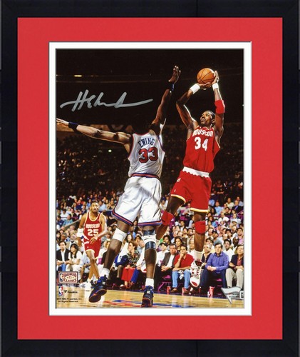 Framed hakeem olajuwon houston - framed,