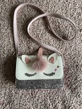 Primark Girls Unicorn Shoulder Bag. Good Condition