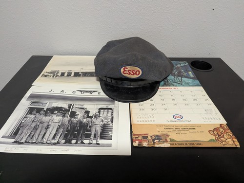 Vintage esso service gas - vintage,