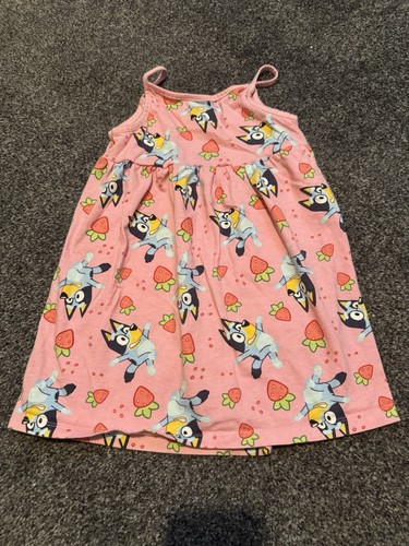 Bluey girls summer dress age - dress,