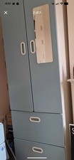 IKEA Stuva Children's Wardrobe And Bedside Drawers Blue