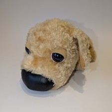 Plush stuffed dog tan - dog, puppy